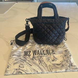 MZ Wallace Micro Metro Tote Deluxe-Black